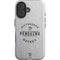 NHL Pittsburgh Penguins Black Text iPhone 16 Plus Impact Case